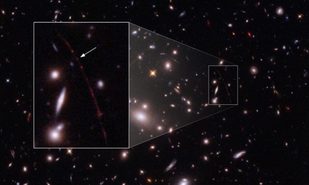 Un descubrimiento trascendente: El telescopio Hubble halla la estrella más lejana y antigua jamás vista. Un descubrimiento trascendente: El telescopio Hubble halla la estrella más lejana y antigua jamás vista.