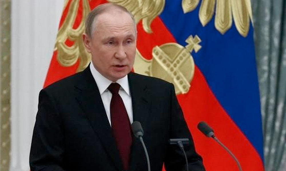Putin: «A partir del 1 de Abril el gas se paga en rublos, si no lo hacen se cancelan contratos»