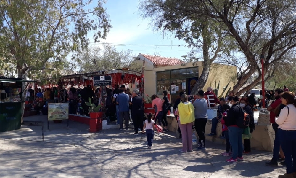 La Difunta Correa se vió colmada de fieles. La Difunta Correa se vió colmada de fieles.