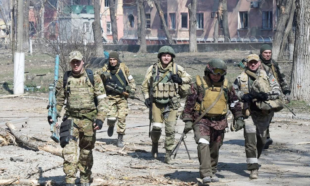 Rusia: 70% tomado puerto de Mariúpol. OTAN enviará armas pesadas. China: no se puede pedir cese al fuego y mandar armas a Ucrania continuamente.