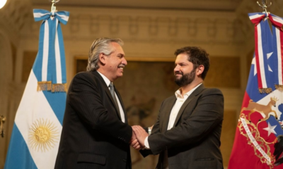 Alberto Fernández y Gabriel Boric reivindicaron el «destino común» y la «hermandad» argentino-chilena.