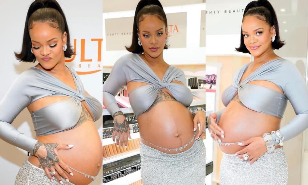 Rihanna forja una nueva imagen de la maternidad.
