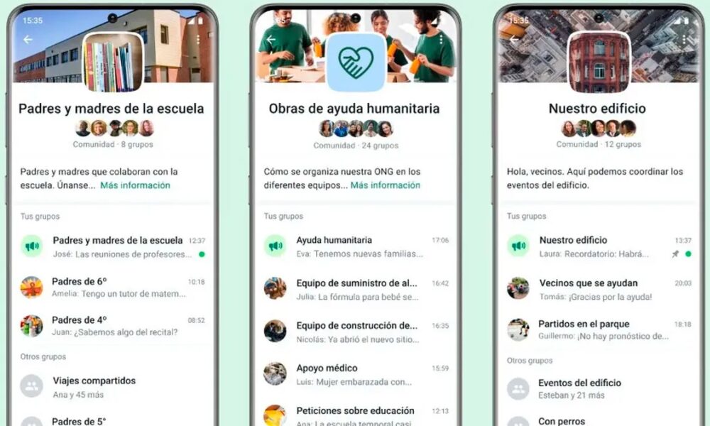 Reaccciones y comunidades: conocé las novedades de Whatsapp. Reaccciones y comunidades: conocé las novedades de Whatsapp.