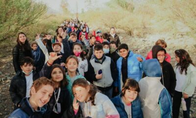 Los Clubes Ambientales trabajan en la preservación de recursos naturales del Parque Sarmiento.￼