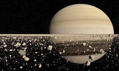 La NASA comunicó que Saturno está perdiendo parte de sus anillos.