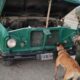 Gendarmería halló cocaina escondida en dos tachos de enduido.
