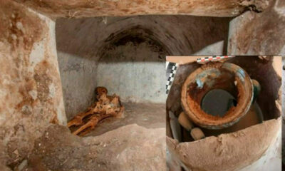 Encuentran en Pompeya un líquido que podría ser el vino más antiguo del mundo.