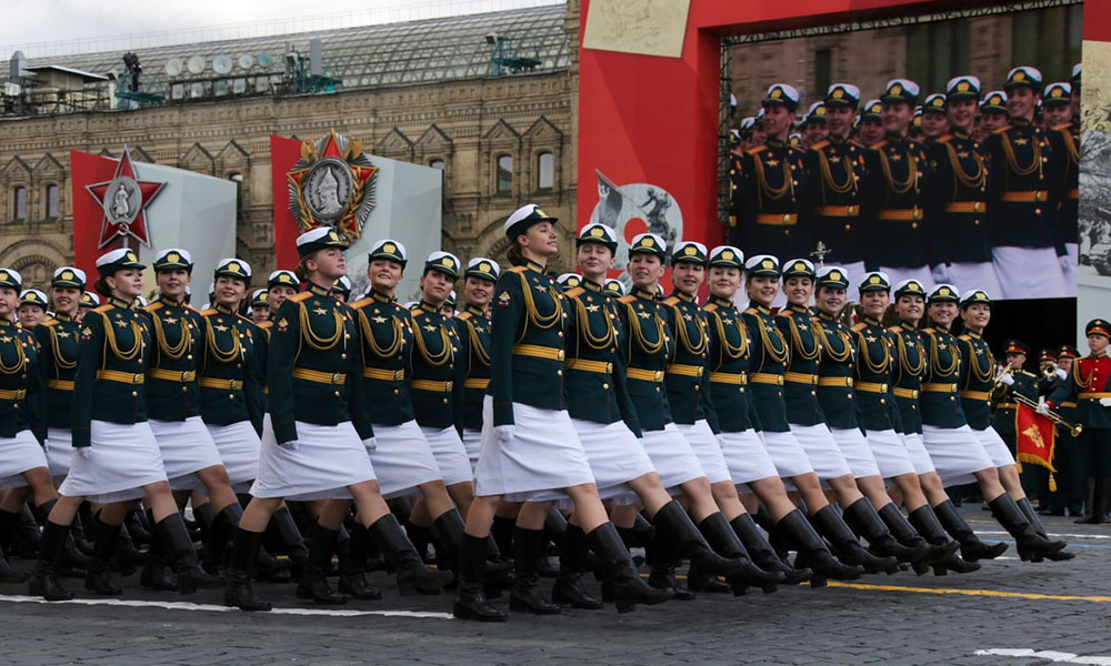 Rusia conmemora el 77.º Día de la Victoria en la Gran Guerra Patria con un desfile militar en la Plaza Roja de Moscú. Rusia conmemora el 77.º Día de la Victoria en la Gran Guerra Patria con un desfile militar en la Plaza Roja de Moscú.