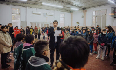 Alumnos de la escuela Timoteo Maradona se comprometieron a trabajar por el cuidado del ambiente.