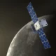 La NASA lanzó un nanosatélite para intentar volver a la luna.