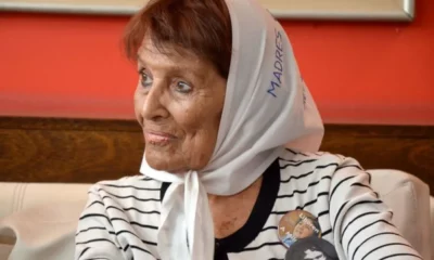 Taty Almeida llega a San Juan en el marco de los 40 años de Malvinas.