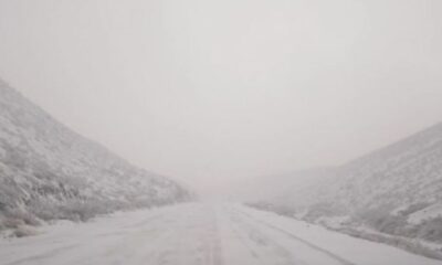 Alertas amarillo y naranja por nieve y viento Zonda en San Juan y La Rioja.