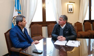 El gobernador recibió al presidente del Colegio de Médicos Veterinarios de la provincia.