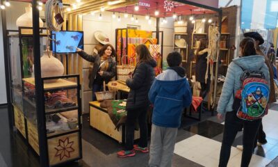 Artesanos sanjuaninos están presentes en la Expo Rural 2022.