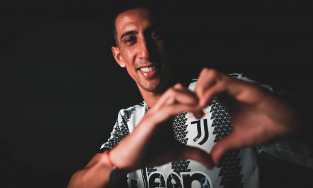 Ángel Di María fue presentado en la Juventus Ángel Di María fue presentado en la Juventus