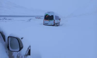 Lograron despejar parte de la ruta y comenzaron a bajar vehículos varados.
