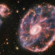 La impactante imagen captada por el telescopio James Webb: El caos de la galaxia Rueda de Carro.