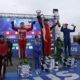 Los festejos del TC en el Desafío de las Estrellas.