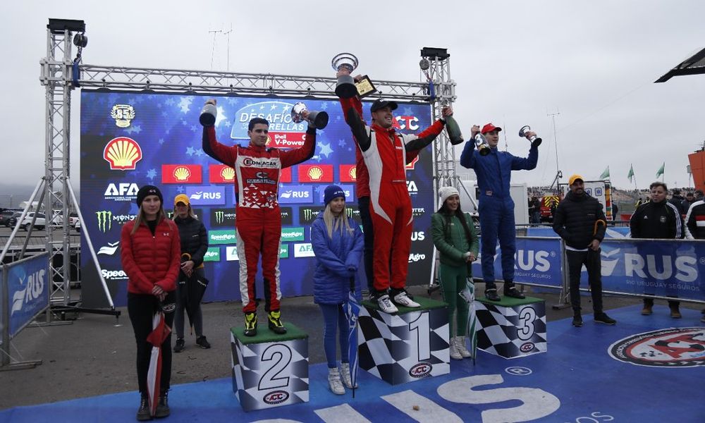 Los festejos del TC en el Desafío de las Estrellas. Los festejos del TC en el Desafío de las Estrellas.