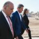 Sergio Uñac y Juan Manzur recorrieron las obras de barrios en construcción en Rivadavia.