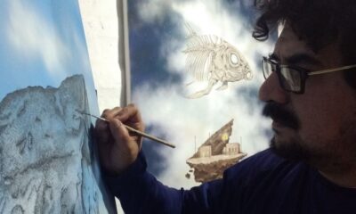 Iván Manrique: El sanjuanino que transmite en su obra la nostalgia, la identidad y los afectos. «Dibujar es pensar».