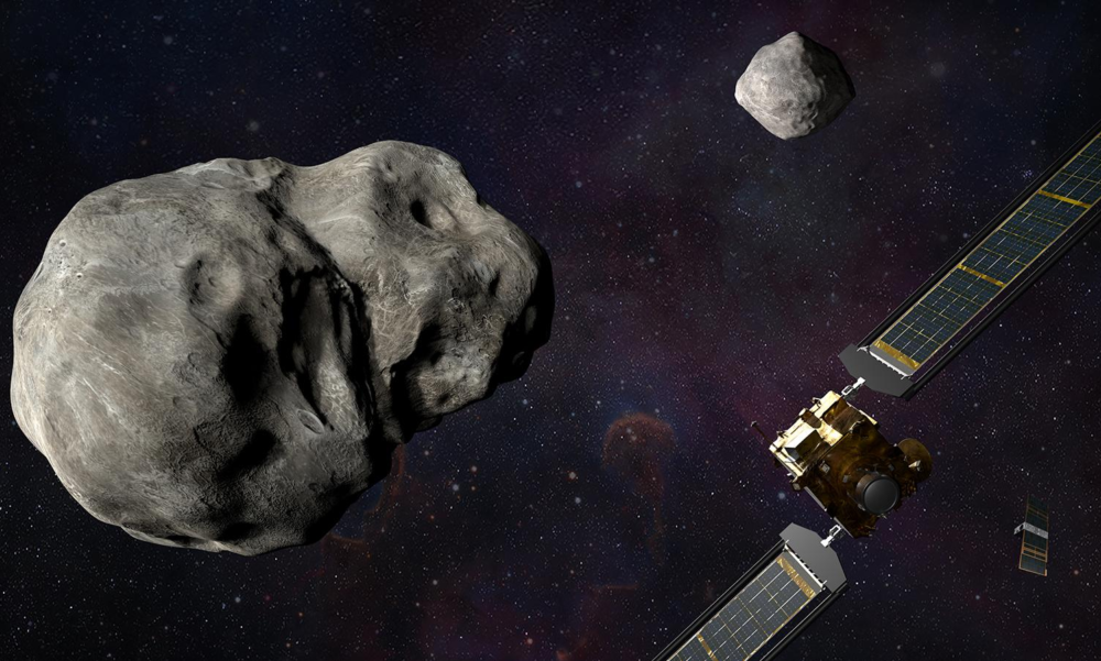 La NASA estrellará un cohete contra un asteroide para desviar su trayectoria. La NASA estrellará un cohete contra un asteroide para desviar su trayectoria.