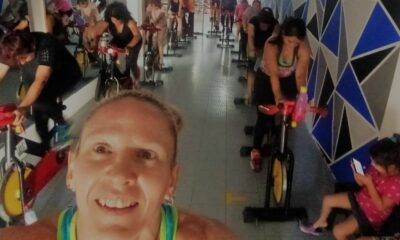 Naty Legrand, profe de bici, peluquera y madre sanjuanina. El deporte como vehículo de ayuda a los demás.