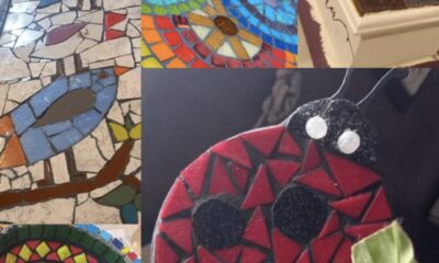 Mosaiquismo, un arte milenario que cuida el medio ambiente.