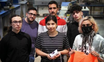 Estudiantes de varias provincias, lanzan satélites de la competencia Cansat Argentina.