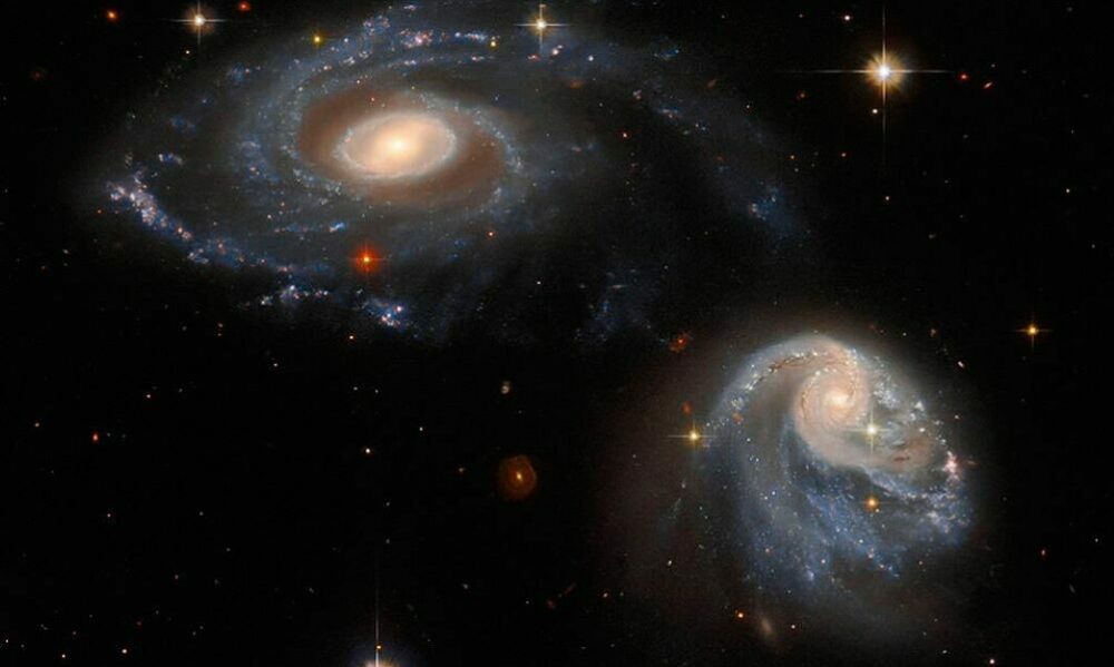 El telescopio Webb habría captado la fusión galáctica más lejana hasta ahora. El telescopio Webb habría captado la fusión galáctica más lejana hasta ahora.