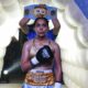 A Leonela Yúdica le robaron el cinturón de campeona del mundo 2014.