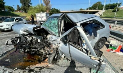 Choque en Circunvalación: confirmaron que encontraron bebidas alcohólicas en el auto del fallecido.