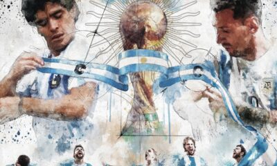 4 días para el mundial: Un salteño ganó el concurso de arte organizado por la FIFA y viaja a Qatar.