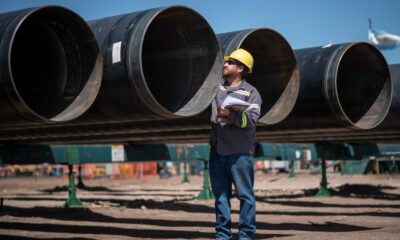 Avanzan las obras del Gasoducto Néstor Kirchner.