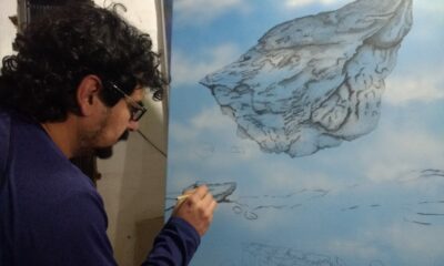 El artista sanjuanino Iván Manrique expondrá su muestra Archipiélago de Adobe en Jáchal.