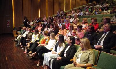 Reconocieron a supervisores que se jubilan en el auditorio Eloy Camus.