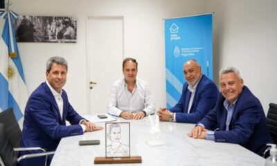 El gobernador se reunió con Santiago Maggiotti previo a su asunción como ministro de Desarrollo Territorial y Hábitat.