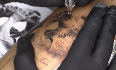 La tendencia en tatuajes post-Mundial: Messi y El Dibu.