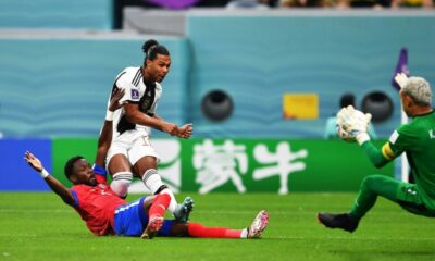 Alemania goleó a Costa Rica pero no le alcanzó y quedó afuera del Mundial.