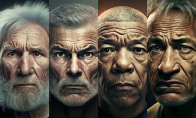 Inteligencia Artificial revela cómo serán Messi y grandes deportistas de ancianos.