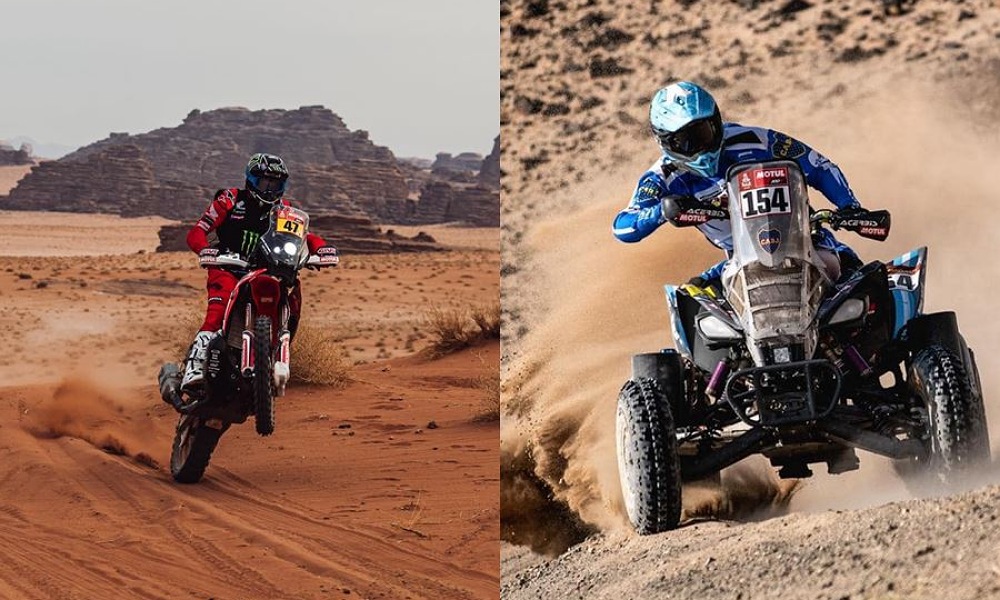 Dakar: los argentinos Andújar y Benavidez continúan dejando bien parado al país. Dakar: los argentinos Andújar y Benavidez continúan dejando bien parado al país.