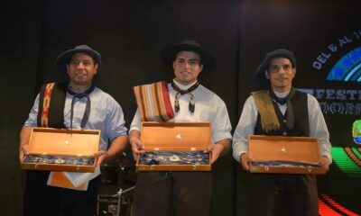 San Juan recibió al Campeón de Gurupa Sureña, consagrado en el Festival de Doma de Jesús María.