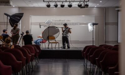 La Facultad de Sociales finalizó el rodaje del documental sobre la creación del Bosque de la Memoria.