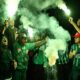 Las hinchadas de fútbol de Brasil se mostraron a favor de la democracia.