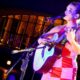 Los Jardines del Teatro del Bicentenario, colmados de música durante el fin de semana.