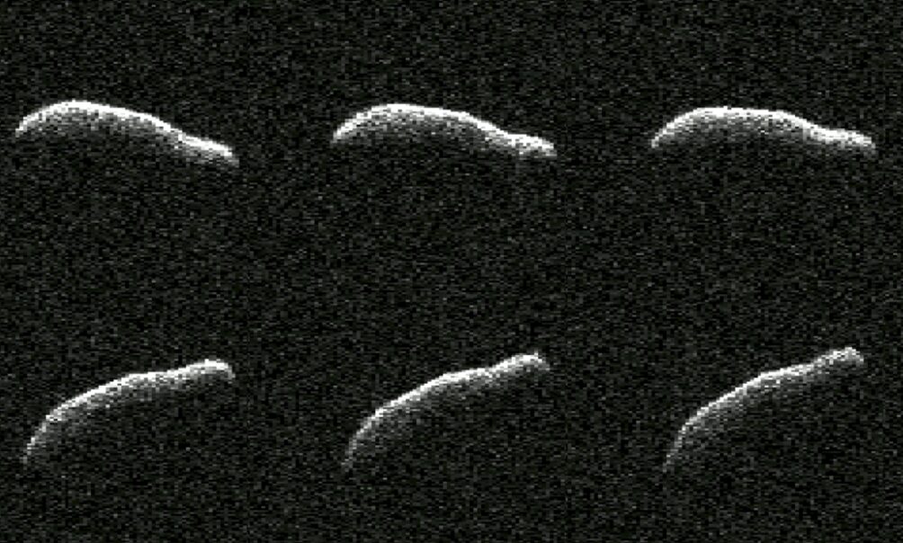 La NASA revela imágenes de un asteroide «extremadamente alargado». La NASA revela imágenes de un asteroide «extremadamente alargado».