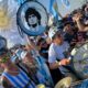 La hinchada argentina, elegida como la mejor del mundo en los Premios The Best.
