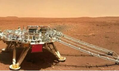 Imágenes de la NASA revelan que el rover chino Zhurong está inmóvil en Marte desde hace meses.