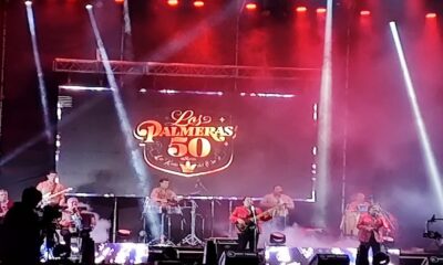 Una multitud disfrutó del carnaval y del show de “Los Palmeras”, en 25 de Mayo.