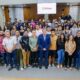 Artistas sanjuaninos que participaron de Cosquin, Jesús María y de Malambo fueron recibidos por el gobernador.